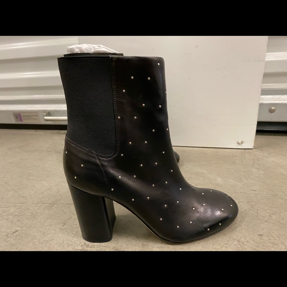Rag & Bone Agnes Boot Black Studde leather